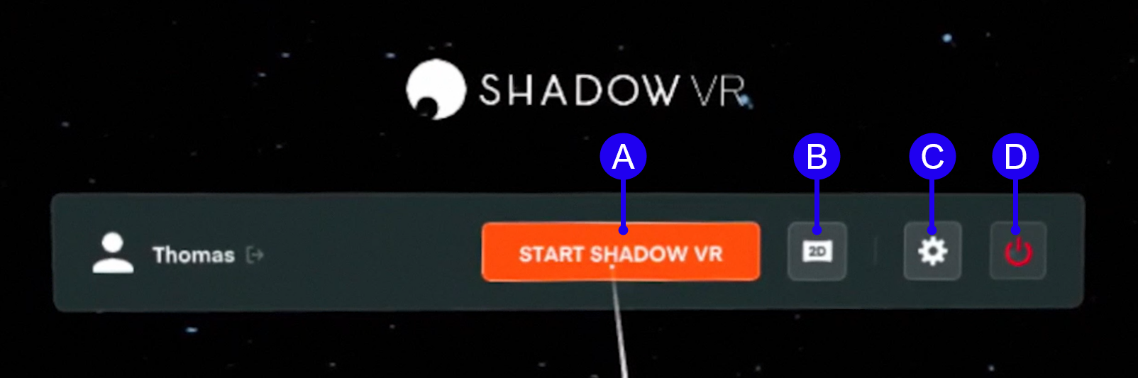 Shadow pc hot sale vr support